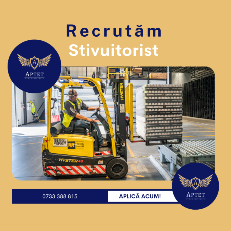 Stivuitorist chiajna 08.2024
